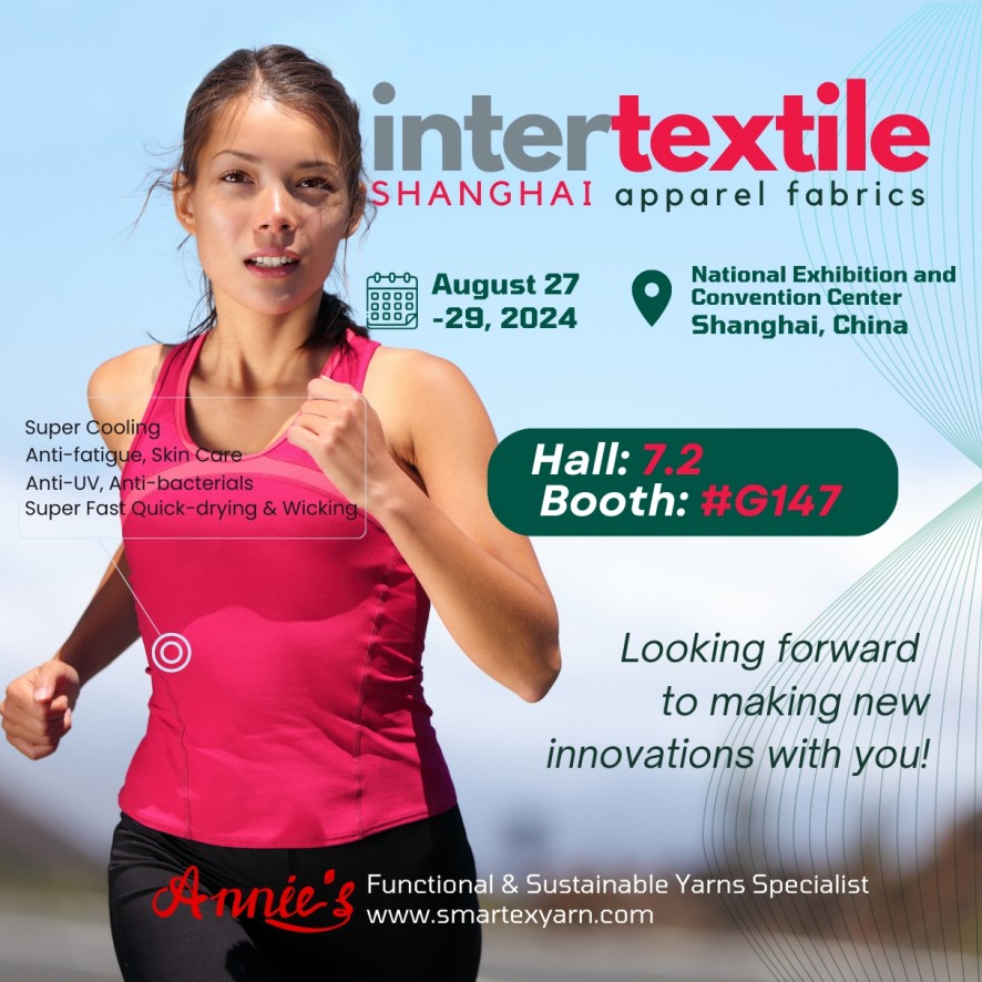 Annie’s at Intertextile Shanghai Apparel Fabrics – Autumn Edition