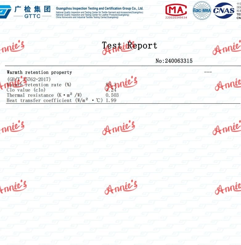 Filling: 60%WDD-CN 320GSM report2