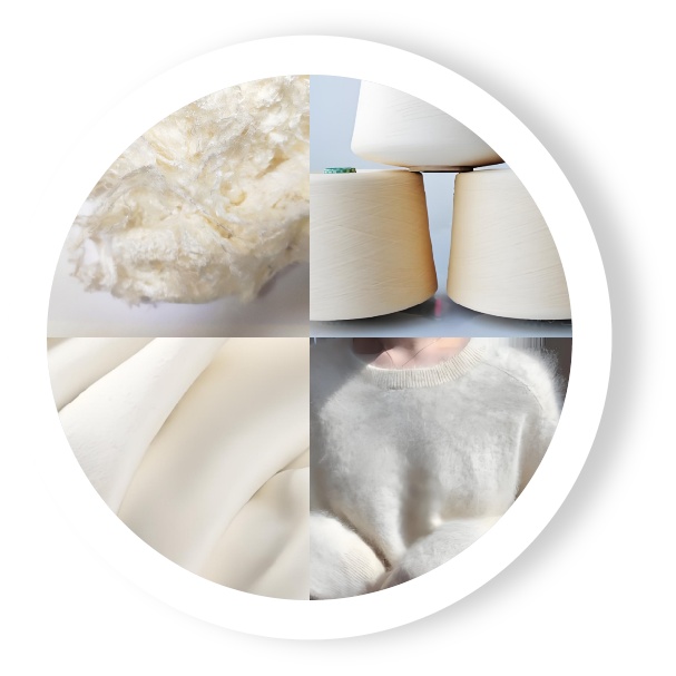 Collagen Viscose Fiber applications